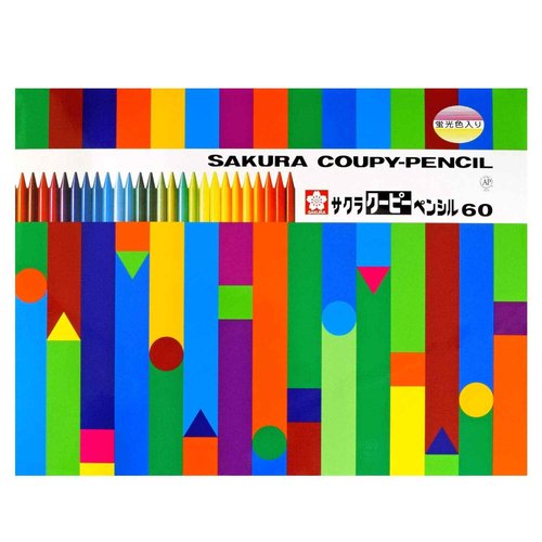 SAKURA CREPAS COUPY PENCIL 60 COLOR SET