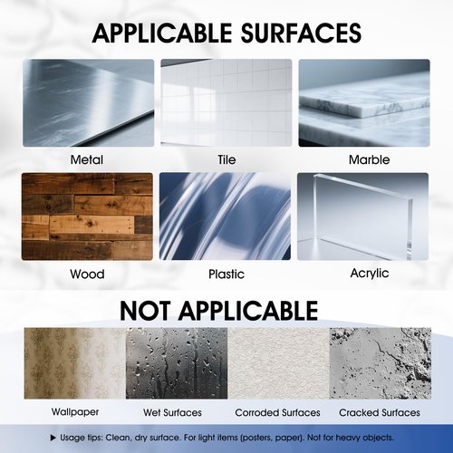 AROIC 1000 Pcs Double Sided Sticky Dots, Easy to Peel Nano Adhesive Dots, Clear Removable Sticky Tack, Strong Adhesive Gel Double Sided Tape Dot for Balloons, Posters, Home, Office, DIY Crafts