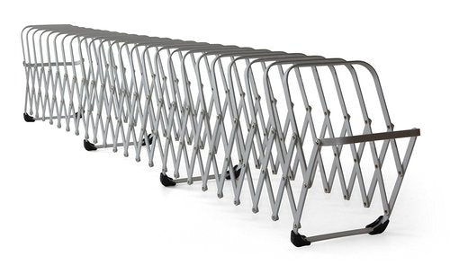LEE Flexifile Expandable Collator to Organizer, 24 Sections, Letter to Legal Size Files, 6.5" X 10.25" X 10.5", Silver