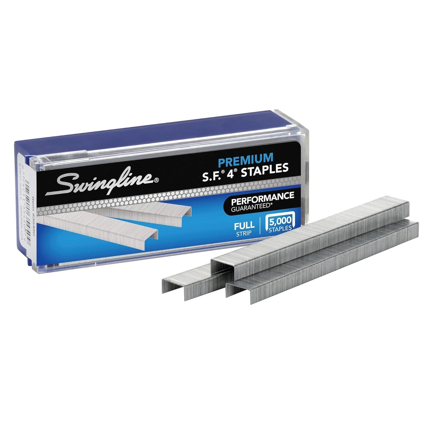 Swingline S.F. 4 Premium Staples - 1/4" Length, 210 Staples/Strip, 5000 Staples/Box