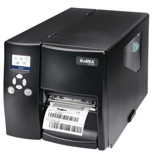 McAuley Labels GoDEX EZ2350i High-Resolution Thermal Label Printer – 300 DPI, 4" Barcode Printer with Color Display – Durable Industrial Design