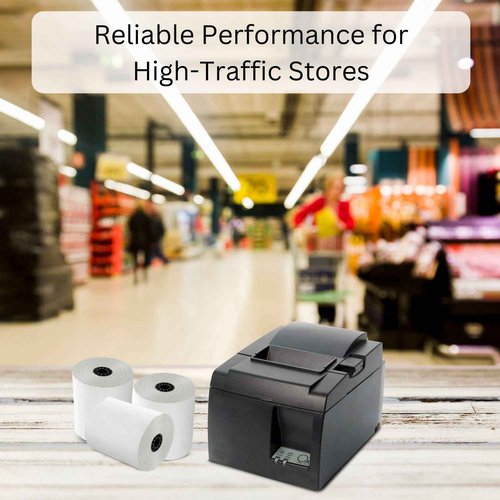 BAM POS 3 1/8” x 230’ Thermal Receipt Paper Rolls - BPA Free - Credit Card Paper - Point of Sale Cash Registers - 30 Rolls Per Case