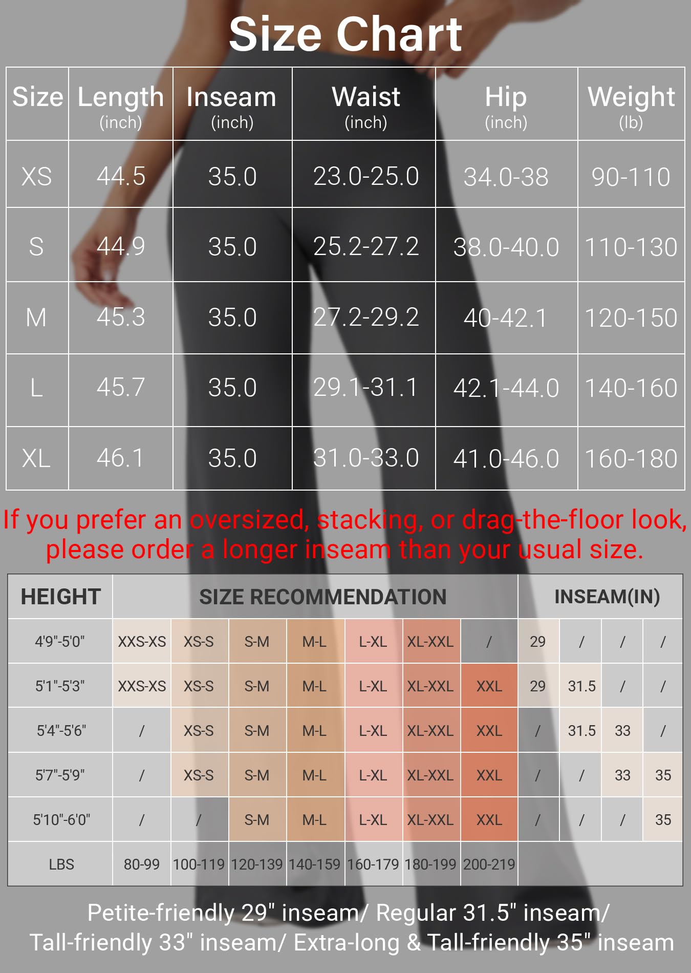 YEOREO Workout Leggings Womens No Front Seam Straight Leggings 35" High Waist Buttery Eddiy Gym Yoga Pants Black Berry Purple XL