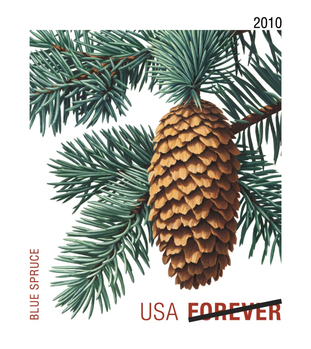 Holiday Evergreen FOREVER Stamps, Pane of 20