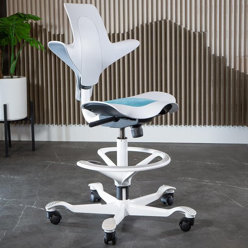 HAG Capisco White Footring for Capisco Chairs - Footring Only - Chair Sold Separately (White)