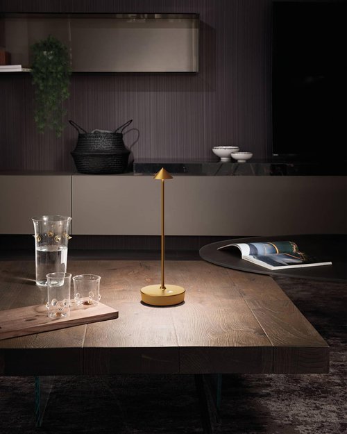 SHANGCAI Cordless Table Lamps Rechargeable, 6000mAh Battery Operated LED Desk Lamp Outdoor Waterproof Portable Touch Dimmable Table Night Light for Patio Restaurant Dining Home Bronze