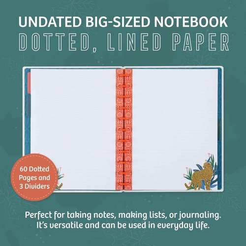 Happy Planner Notebook with Dividers for Work