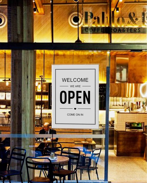 KSacry 30 Pcs Acrylic Sign Holder 8.5 x 11, Vertical Wall Mount Sign Holders with 3M Adhesive, Clear Plastic Frames Paper Display Sign Holders for Office, Home, Store, Restaurant - No Drilling