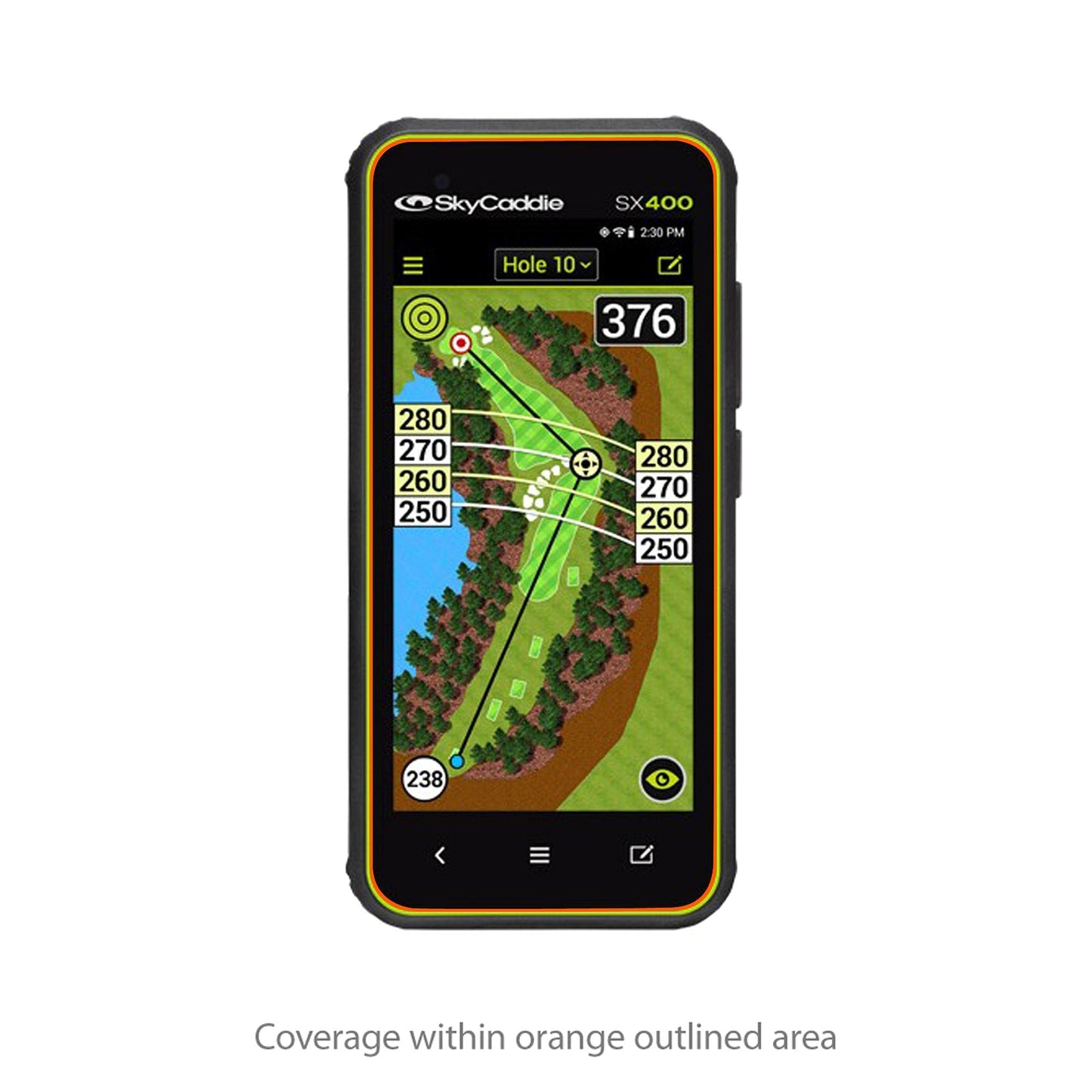 BoxWave Screen Protector Compatible with SkyCaddie SX400 - ClearTouch Crystal (2-Pack), HD Film Skin - Shields from Scratches