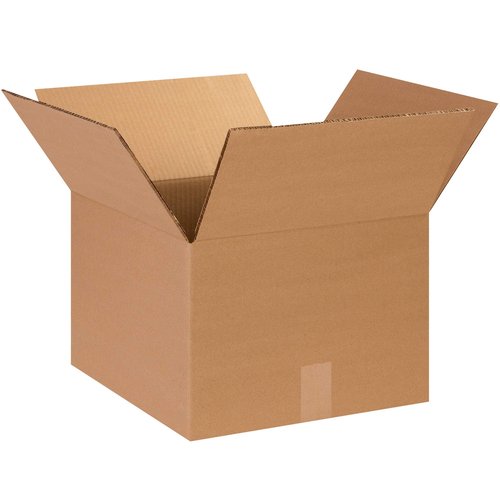 Aviditi HD141410DW Heavy-Duty Double Wall Corrugated Cardboard Box 14" L x 14" W x 10" H, Kraft, for Shipping, Packing and Moving (Pack of 15)