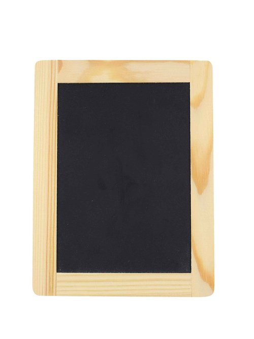 Creative Hobbies® Synthetic Chalkboard with Unfinished Wood Frame 4 x 6 Inch -Case Pack of 24 Chalkboards