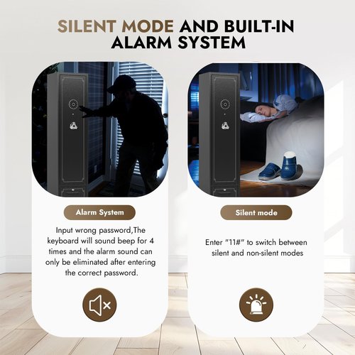 6 Gun Safes Electronic Gun Safe for Rifle and Pistols Quick Access Rifle Safes for Home with Drawer Gun Safe Clearance Gun Cabinets for Rifles and Shotguns Gun Locker with Adjustable Shelf Gun Rack