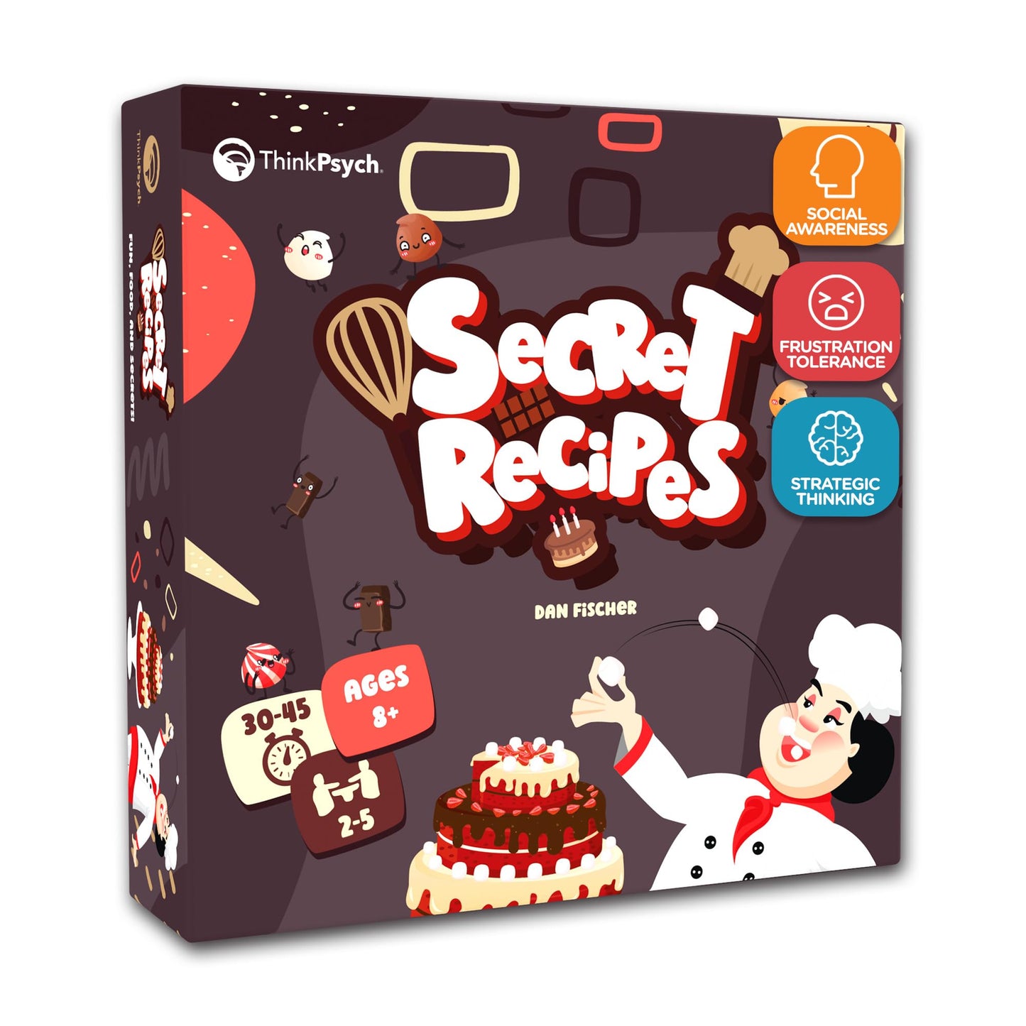 Secret Recipes - Go Fish-Style Strategy Card Game - for Kids, Teens, and Adults - Ages 8+, 2-5 Players