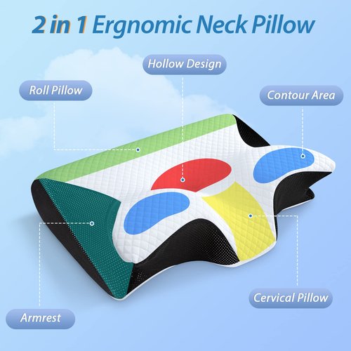 HOMCA Donut Pillow hemmoroid Cushion for Office Chair,Sciatica Pain Relief for Sitting,Premium Memory Foam Wheelchair Cushions for Pressure Relief,Tailbone Pain Car Seat