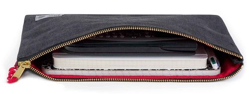 Rough Enough Important Document Organizer Holder Safe File Folder Bag Letter Size with Zipper for Office School College Teacher Art Supplies Canvas
