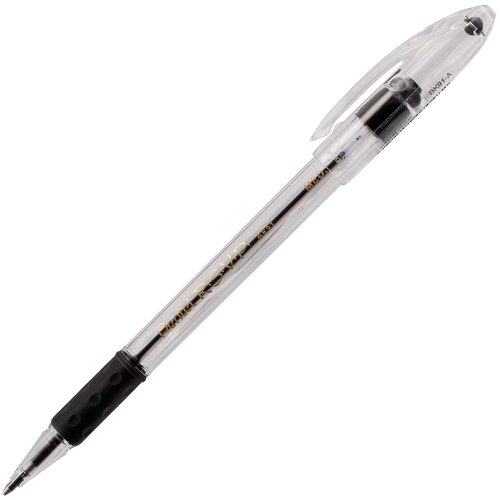 Pentel RSVP Ballpoint Pen, (1.0mm) Med Line, Black Ink, 72pk Canister (BK91PC72A)