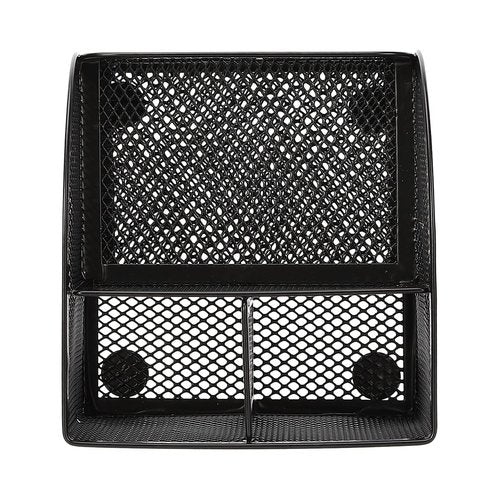 Jaugufiy Metal Mesh Pen Holder Desk Organizer Pencil Holder Pencil Organizer Stationery Organizer Pen Pot Makeup Brush Organizer for Home School Office (Pink)