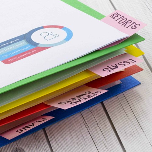 BAZIC Products 8 Pockets Folder Portfolios w/Double Loop Wire Binding, Letter Size Paper Folders for Office Business Document Papers Organizer, 12-Pack