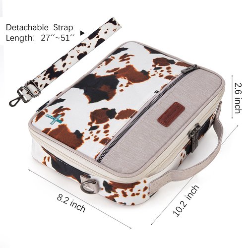 Montana West Bible Covers for Women Men with Leather Bookmark Carrying Book Case Church Bag Outdoor Protective
