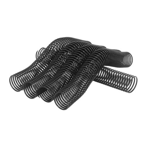18 Pcs Spiral Binding Coil 38mm Diameter 48 Loop 4:1 Pitch 310 Sheet Capacity Binding Combs for Engineering Documents