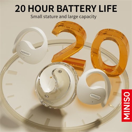 MINISO X15 Pro AI Real Time Translation Earbuds Wireless Bluetooth 5.4 OWS AI Headphones Support 148 Languages Translation Real Time Translator Earbuds Support Playing Music Phone Calls