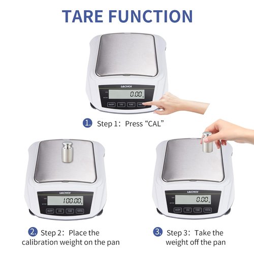 Lab Scale - 2000g High Precision Analytical Balance | 0.01g Accuracy Digital Gram Scale