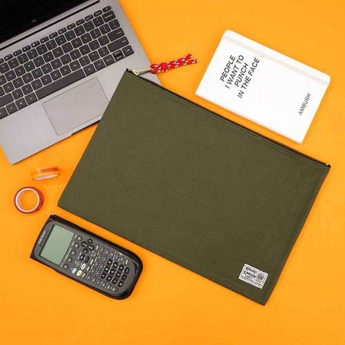 Rough Enough File Folder Document Pouch Bundle Set