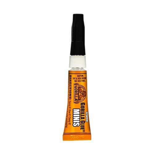 Gorilla Glue | Original Waterproof Polyurethane Adhesive - Brown, 4 Tubes (3g Each) for All-Purpose Use