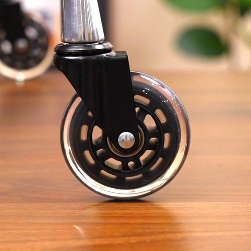 Office Chair Wheels Replacement,3 Inch Casters 7/16" Stem,Universal fit for Most Rolling/Gaming Chairs,Floor Protection for Carpet/Hardwood/Tile,Smooth&Quiet Rolling, Set of 5