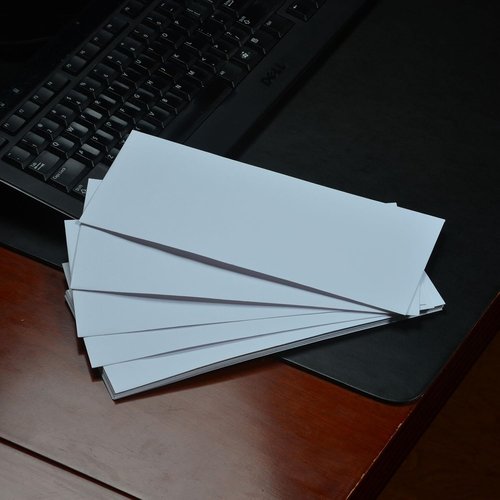Quality Park Business Envelopes - Gummed Flap for Secure Mailing | 5-3/8 x 6-1/2, 500 Count, 24 lb White Wove
