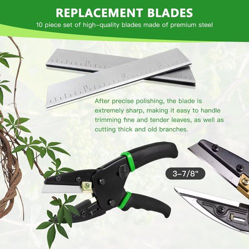 10Pcs 3-7/8" Replacement Blades For Craftsman Handi-cut 37301, 37201, 37251