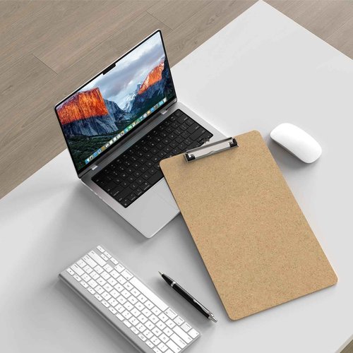 Juvealoe Legal Size Wood Clipboard Set 25, 8.5 x 14 Long Clip Board with Low Profile Clip, Suitable for Legal Lawers and Business, Size 9 x 15.5 in, Office Supply