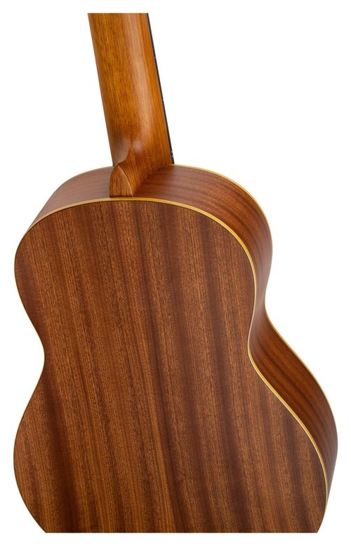 Ortega Guitars Family Series Pro 7-String Solid Top Nylon Classical Guitar w/Bag, Right, Full (R133-7)