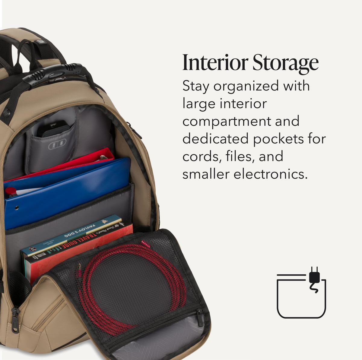 SWISSGEAR 1900 ScanSmart Laptop Backpack, Fits Most 17-Inch Laptops, TSA-Friendly Lay-Flat Design, RFID Protection, and Tablet Pocket, Black, 31L, 18.5-Inch