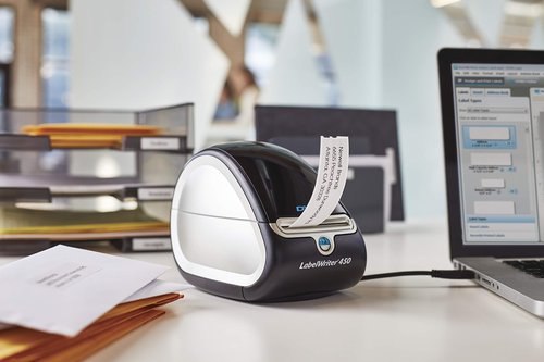 DYMO Label Printer LabelWriter 450 Direct Thermal Label Printer, Great for Labeling, Filing, Shipping, Mailing, Barcodes and More