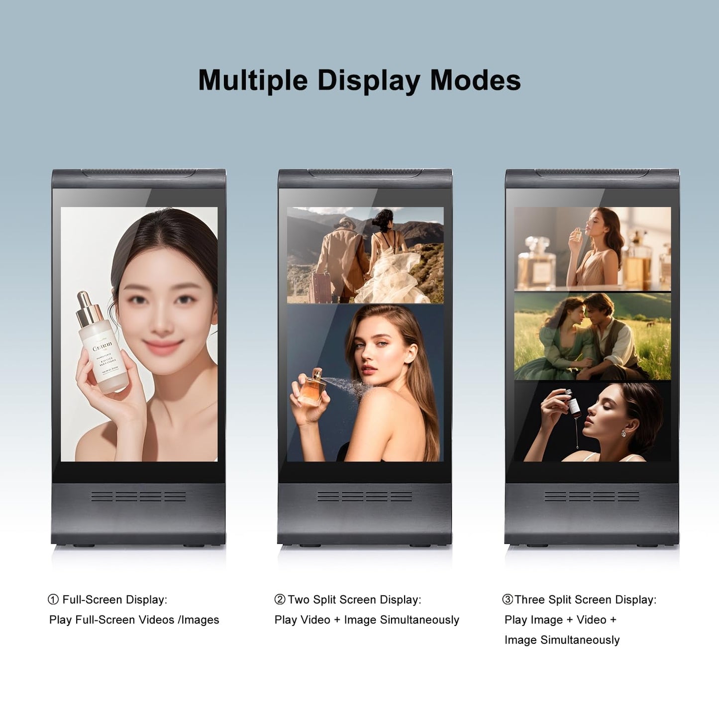 WeADS 868PX Dual-Sided 8" Interactive Digital Signage
