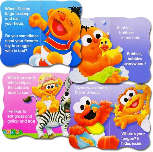 Sesame Street | Beginnings Board Books Set - Engaging Stories for Early Readers, 4-Book Collection