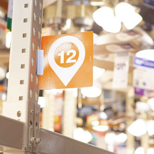 Thyle 24 Pack Magnetic Sign Holder Grip Holder, Powerful Magnet, 3" Length, 1" Width, 0.75" Total Height for Retail Wall Display Store Vendor Event Warehouse and Shop Supplies, Clear