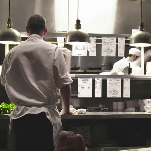 Irenare Ticket Holder - 60 Inch, 2 Pcs Restaurant Order Display Rack