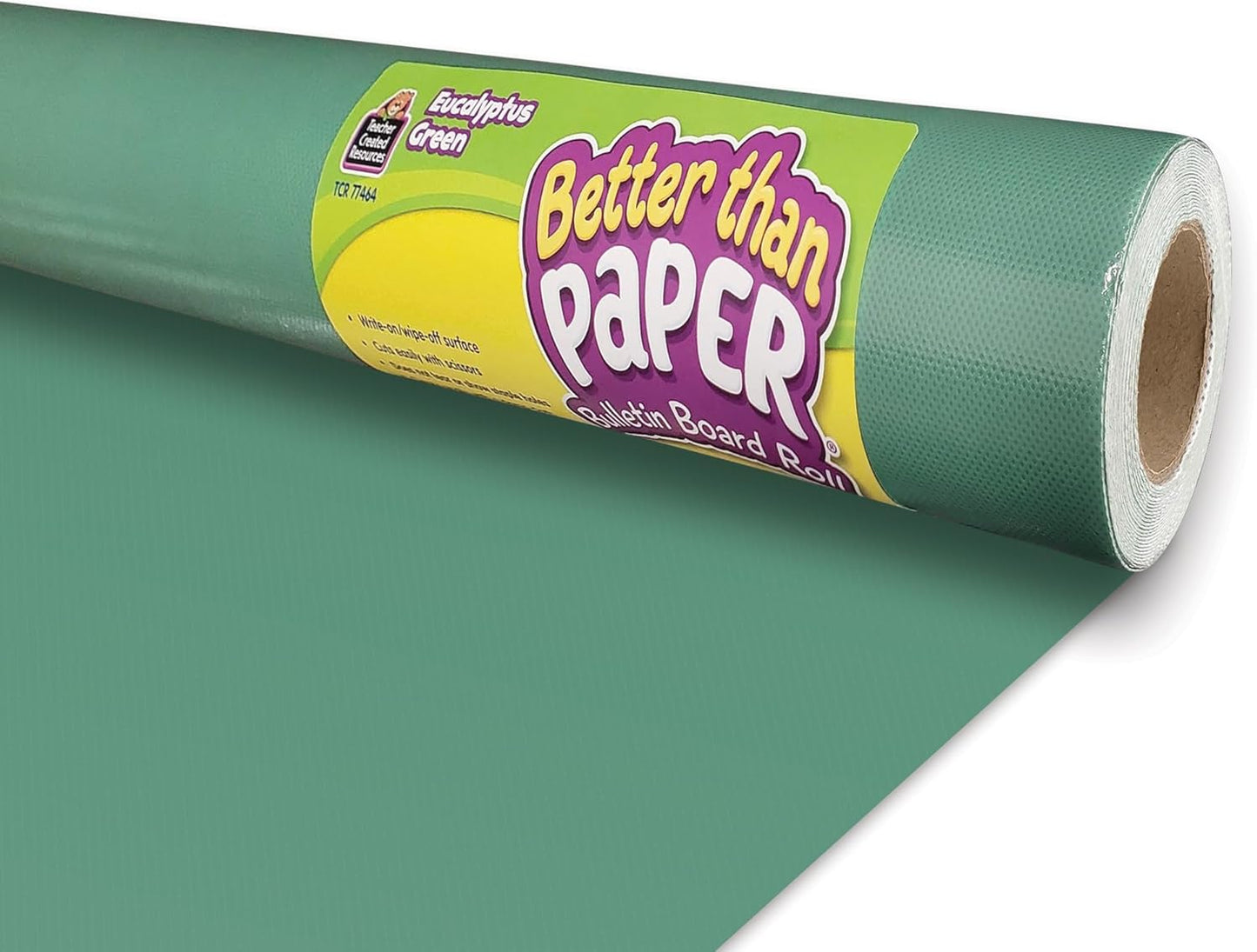 Teacher Created Resources Eucalyptus Green Bulletin Board Roll - Durable & Versatile (TCR77464)