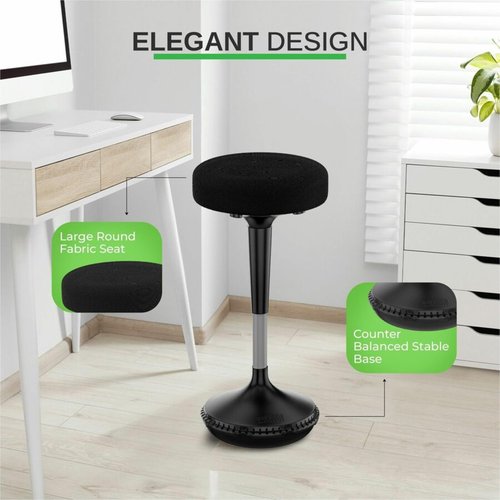 Wobble Stool Standing Desk, Flexible Seating Adjustable Office Ergonomic Seating, Wobble Stools for Alternative Classroom Seating, Active ADHD Chair, Wiggle Chairs