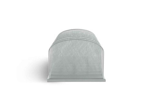 Safco Onyx Desk Organizer with 8 Vertical Sections, File Organizer for Home, Office, Classroom & More, Steel Mesh Construction