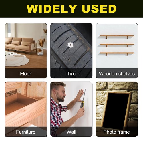 2 Pack Heavy Duty Staple Remover with Double Pronged Head, Tack Puller Industrial Staple Remover Upholstery Tool for Furniture Floor Carpet Carton