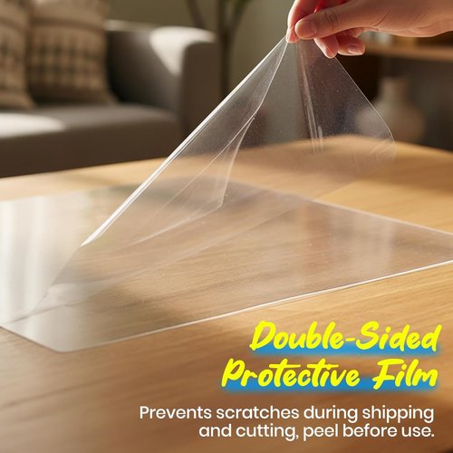 PET Sheet | 10 Pack of 12x12” Plexiglass Panels - 0.04” Thick for Crafting & Picture Frames