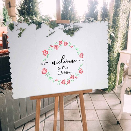 12 Pcs 24 x 36 Inch Trifold Poster Display Boards White for Science Fair Presentation Projects Photo Exhibition Display Tri fold Board Foldable Paperboard for School Supplies Bulk Business