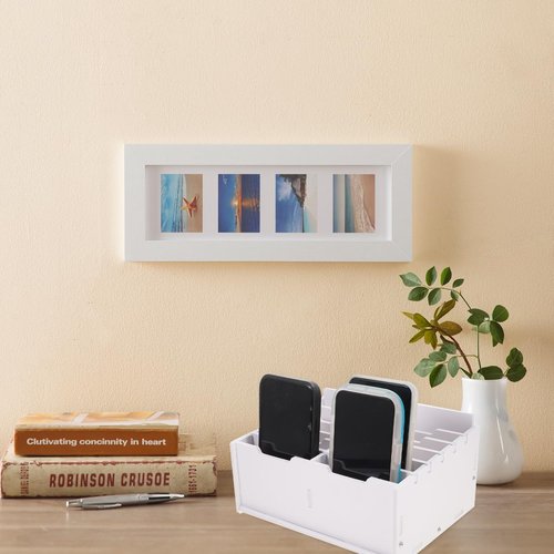 Desk Drawer Organizer Bamboo Wood Organizer Tray Desktop Cell Phone Divider and Storage Containers with Compartments for Kitchen Bathroom Office Desk Makeup Jewelry Utensils 12 Gird Box