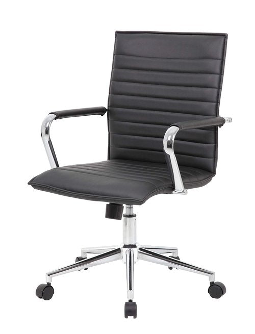 Boss Office Products Hospitality Chair, Black