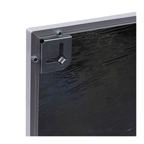 Universal 43613 Bulletin Board, Natural Cork, 36 x 24, Satin-Finished Aluminum Frame