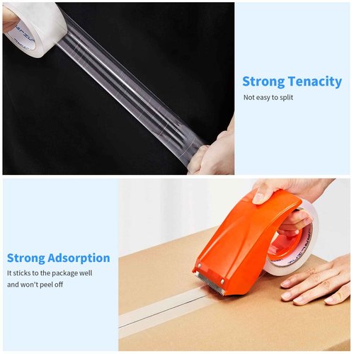 JARLINK Clear Packing Tape (36 Rolls), Heavy Duty Packaging Tape for Shipping Packaging Moving Sealing, Stronger & Thicker 2.8mil, 1.88 inches Wide, 60 Yards Per Roll, 2160 Total Yards
