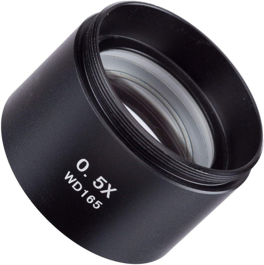 Vision Scientific VAF05 0.5X Barlow Lens - Enhance Stereo Microscopes | 48mm Compatibility with VS Series